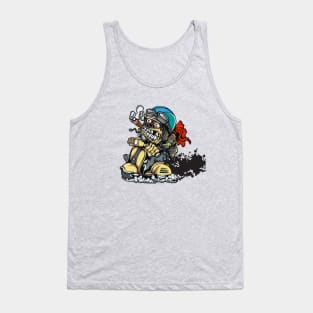 Zombie and scooter Tank Top